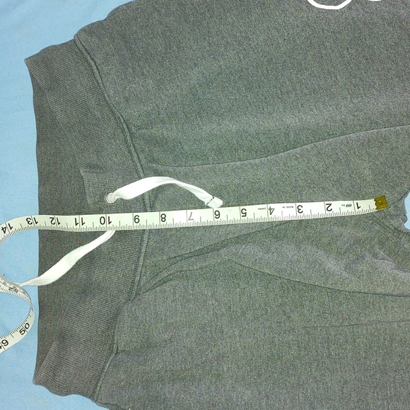 Men's Sleepwear Charcoal Gray (S) Drawstring Sweatpants - Picture 4 of 9